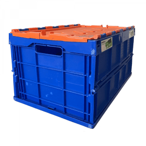 Half Size Folding Moving Crate