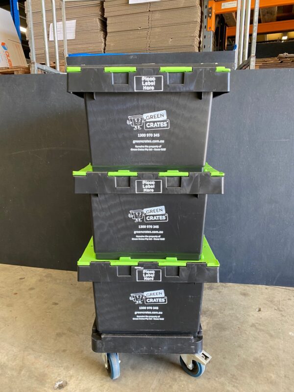Half Size Moving Crate- Locker Crates - Image 2